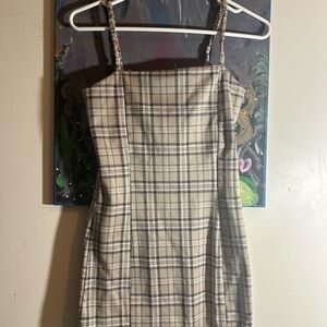 Elegant Plaid Dress